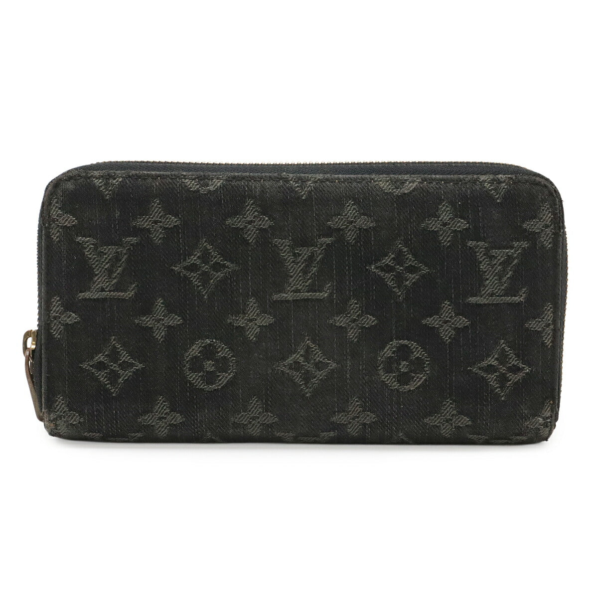 Louis Vuitton Monogram Denim Long Wallet