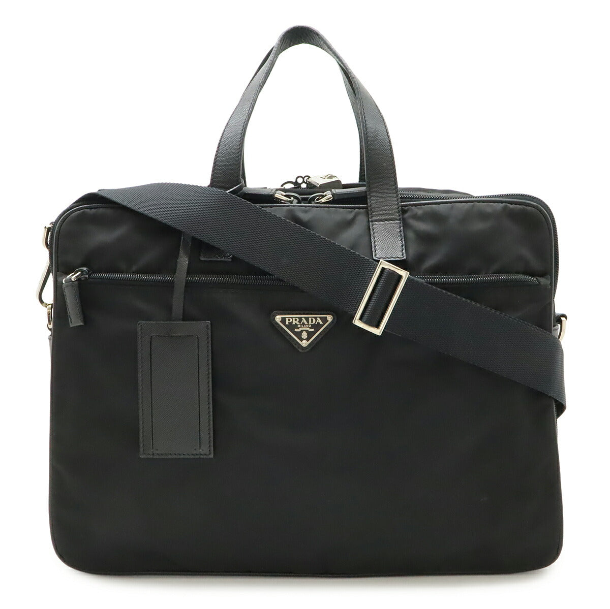 Prada Nylon Business Briefcase