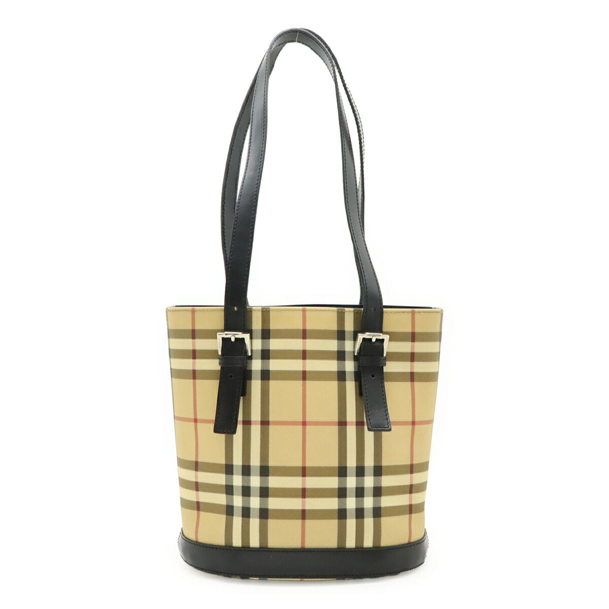 Burberry Coated Canvas Tote Bag