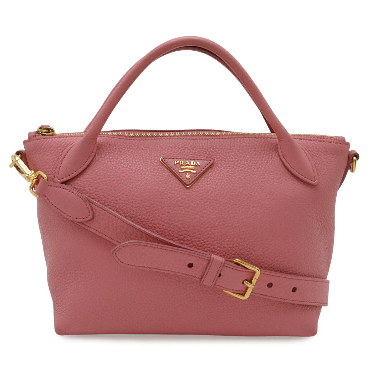 Prada VIT.DAINO Leather 2way Shoulder Bag
