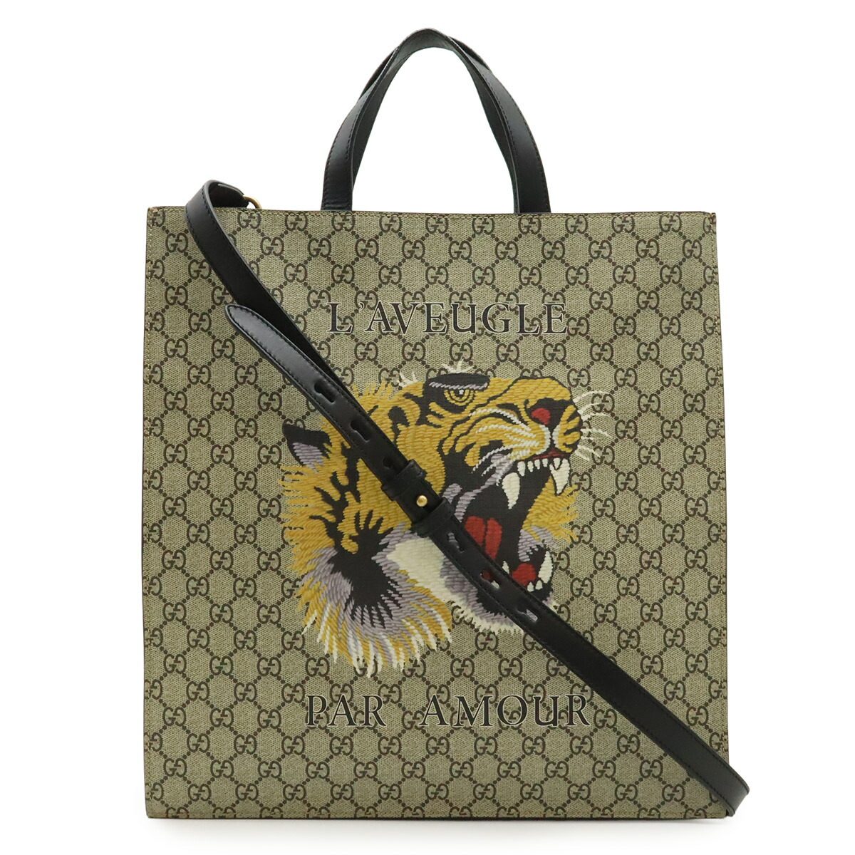 Gucci GG Supreme 2way Tote Bag