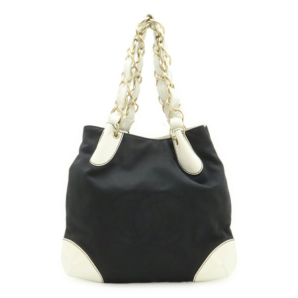 Chanel Canvas Leather 2way Bag