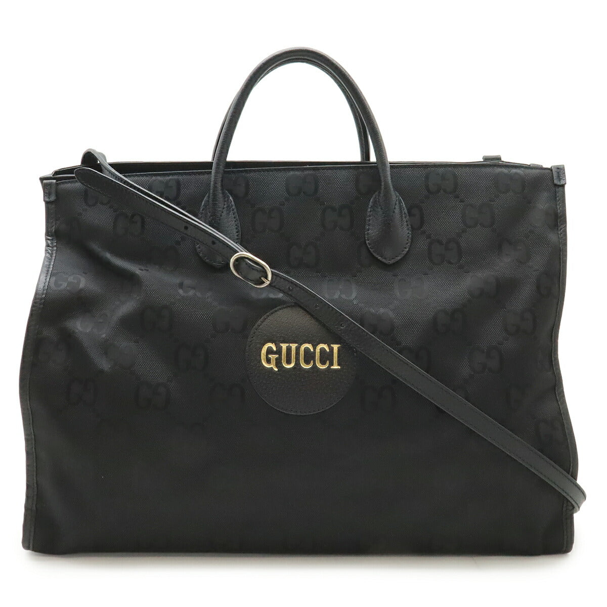 Gucci Off The Grid Nylon Canvas Leather 2way Bag