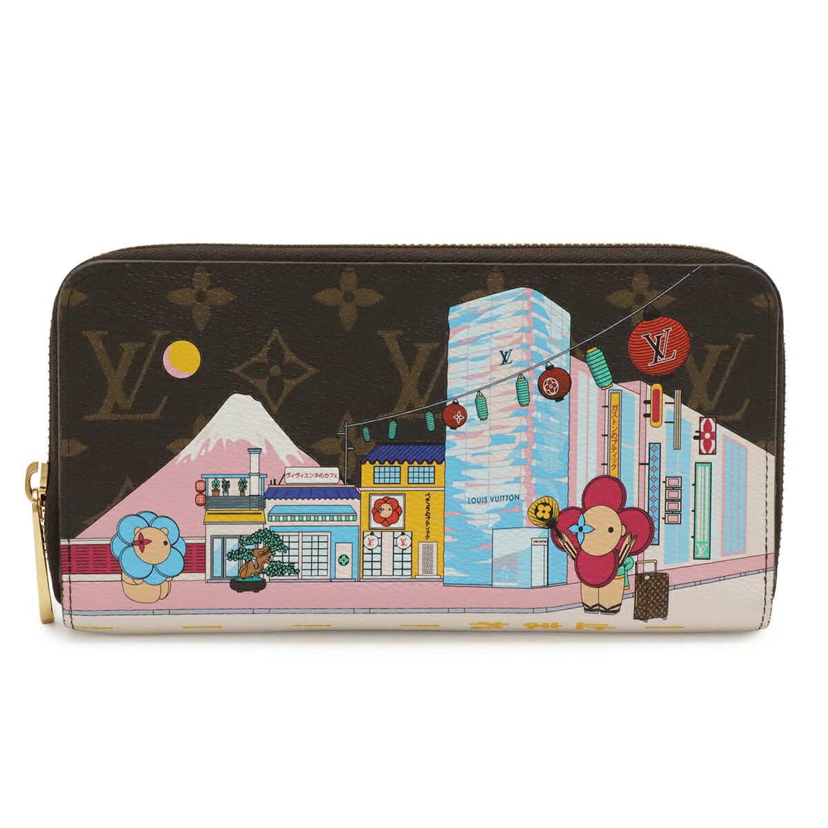 Louis Vuitton Zippy Wallet Monogram Long Wallet Limited