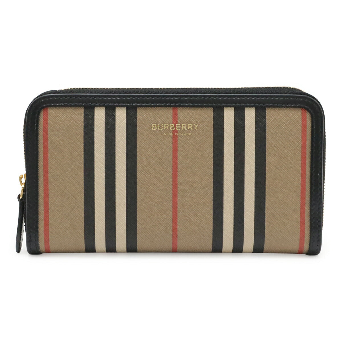Burberry Elmore Leather Long Zipper Wallet