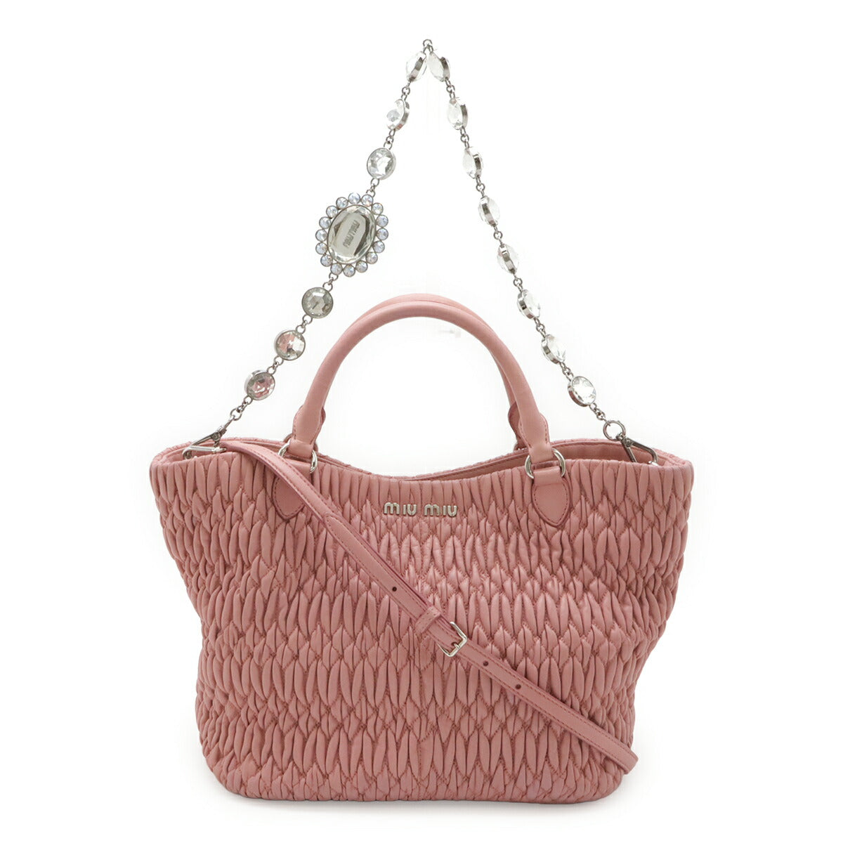 Miu Miu Matelasse Nappa 2way Bag