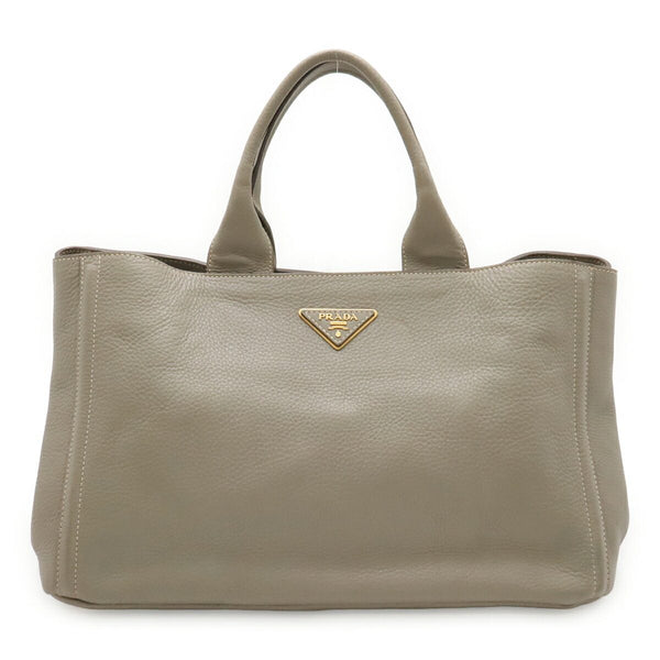 Prada Canapa Leather Tote Bag