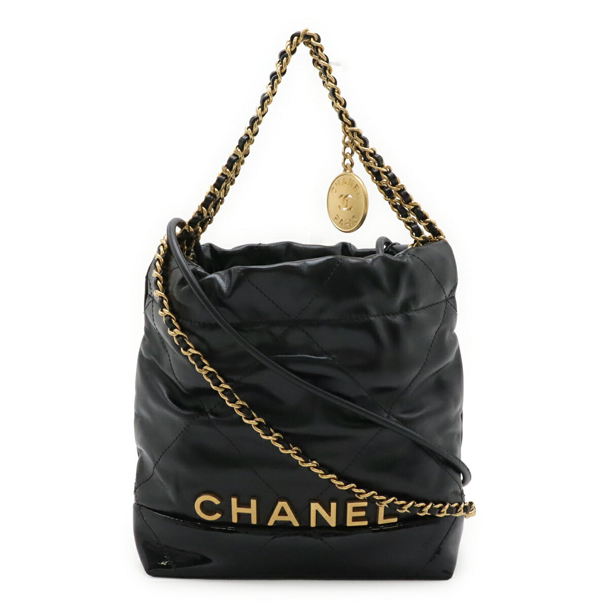 Chanel Chanel 22 Patent Calfskin Shoulder Bag