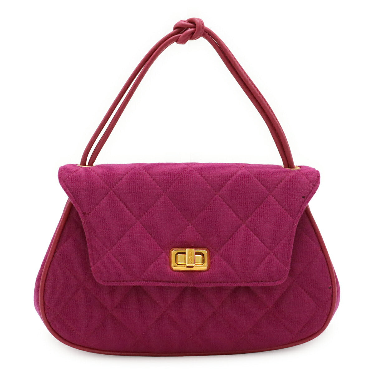Chanel Matelasse Cotton Handbag