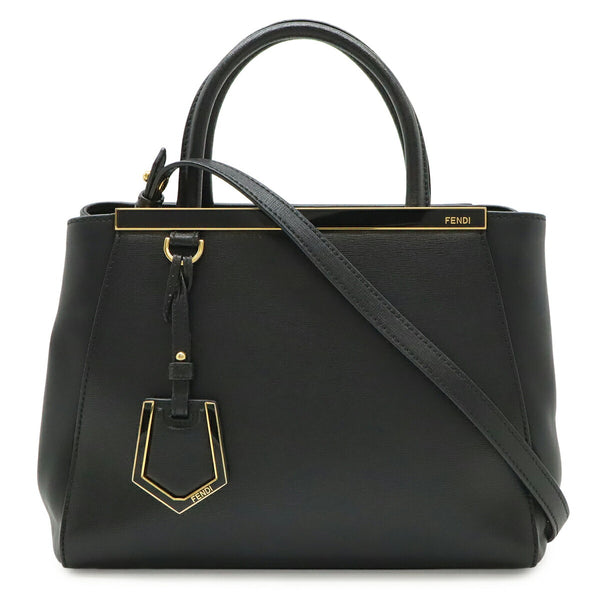 Fendi PETITE 2JOURS Leather 2way Bag