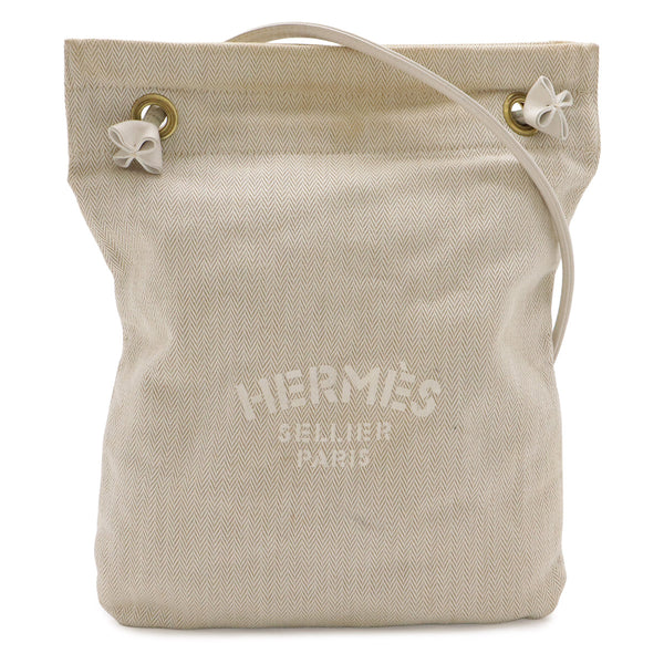 Hermes Sac Aline PM Canvas Shoulder Bag