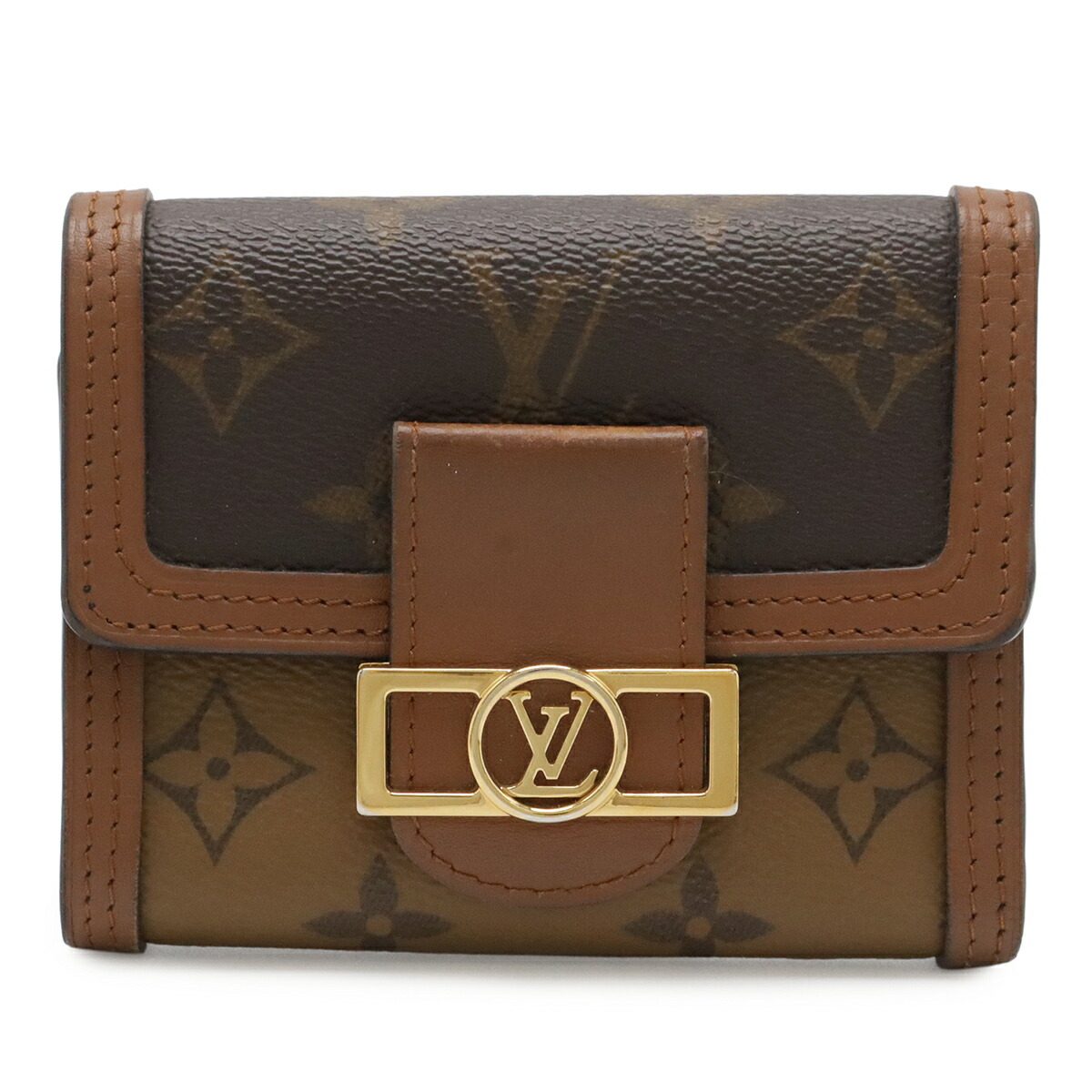 Louis Vuitton Dauphine Compact Monogram Trifold Wallet