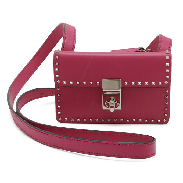 Valentino Garavani Leather Shoulder Wallet