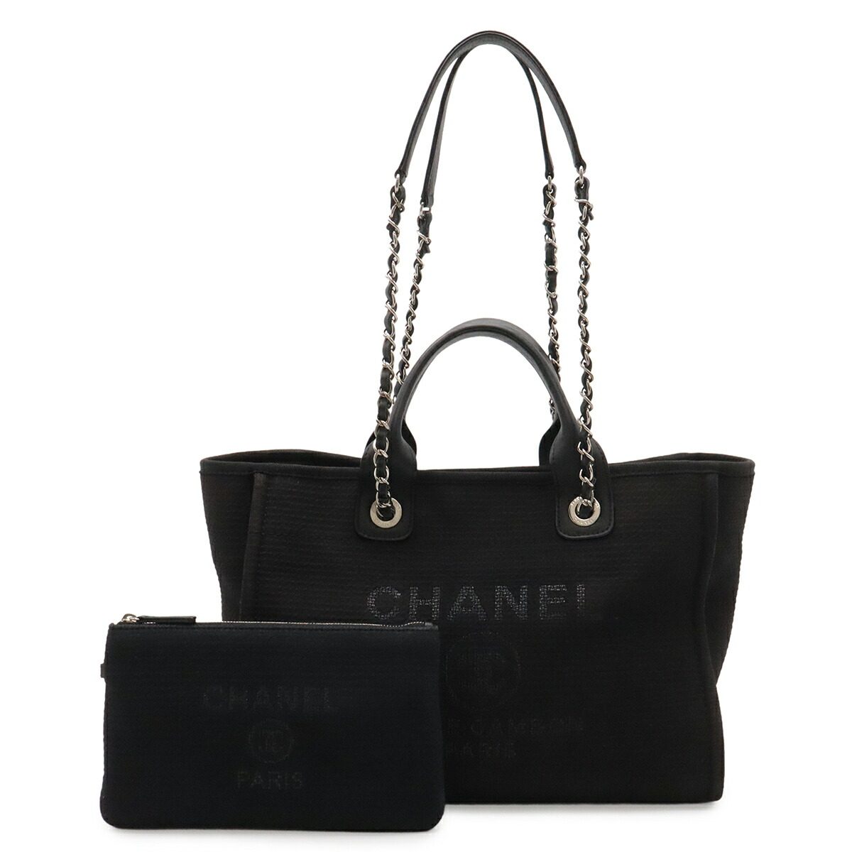 Chanel Deauville Line 2way Tote Bag