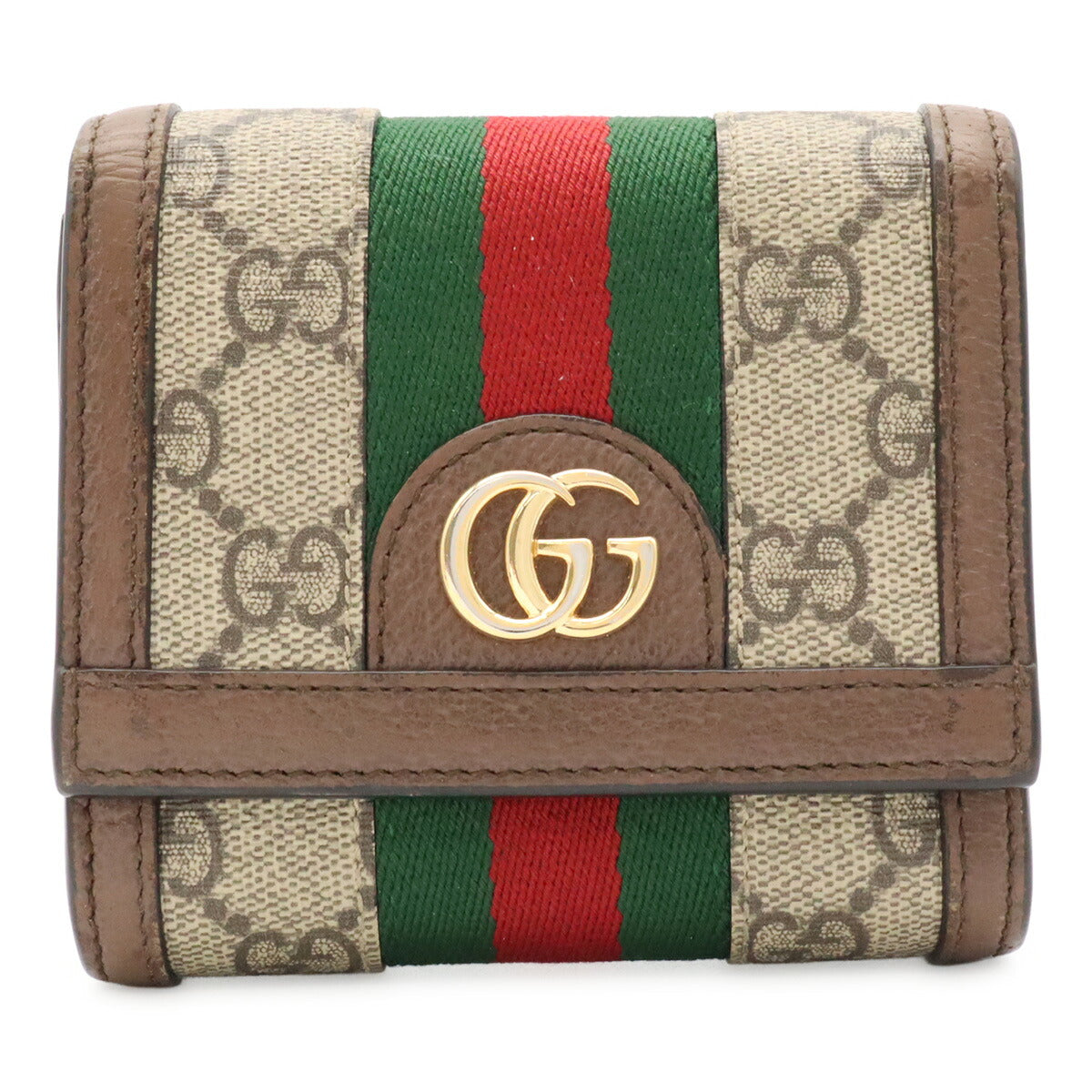 Gucci Ophidia GG Supreme Compact Wallet