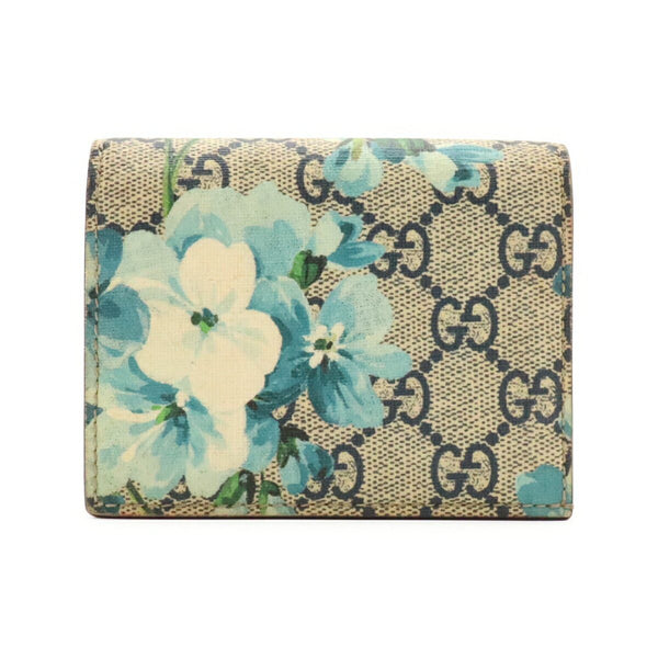 Gucci GG Blooms GG Supreme Card Case