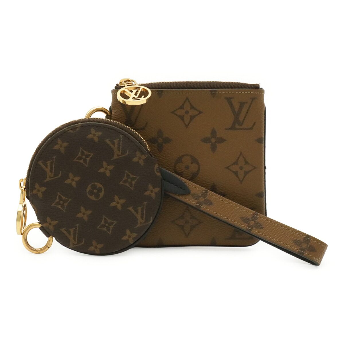 Louis Vuitton Pochette Trio Monogram accessory pouch