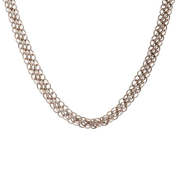 Tiffany & Co. Elsa Peretti Sterling Silver Long Necklace