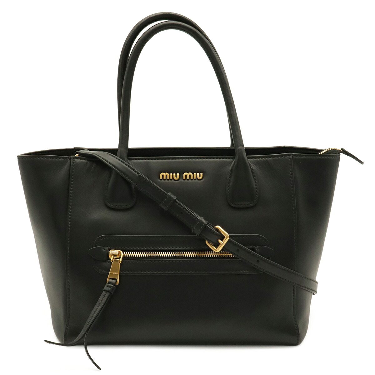 Miu Miu Madras Leather 2way Bag