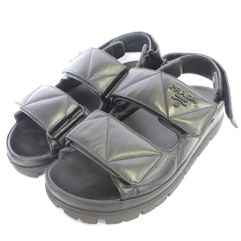 Prada Nappa Leather Sports Sandals