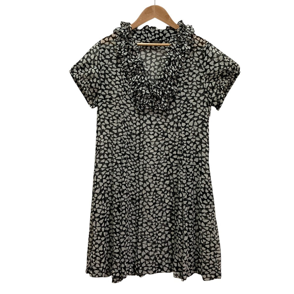 Ingeborg Sheer Heart Tunic Blouse
