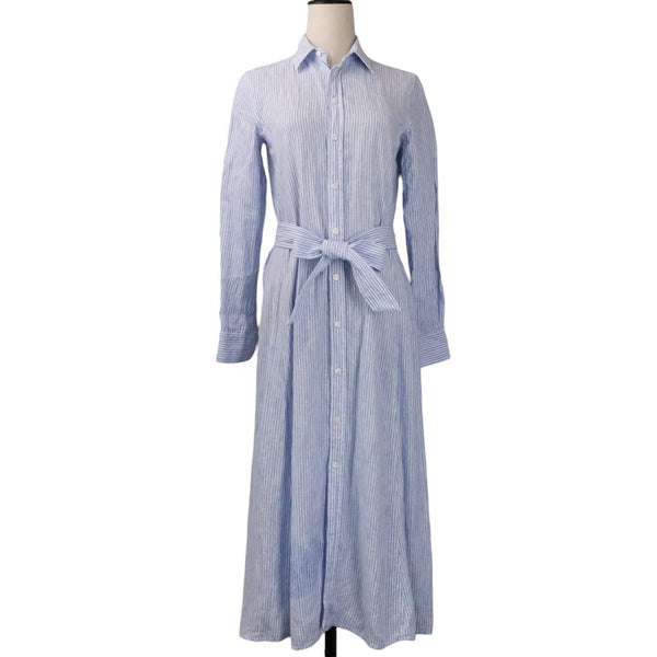 Polo Ralph Lauren Linen Stripe Dress