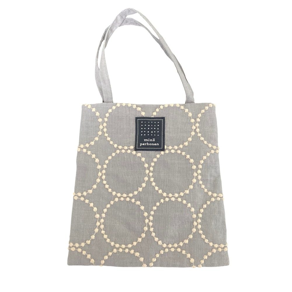 mina perhonen tambourine fabric mini bag