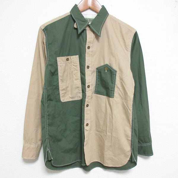 Dry Bones Bicolor Long Sleeve Shirt
