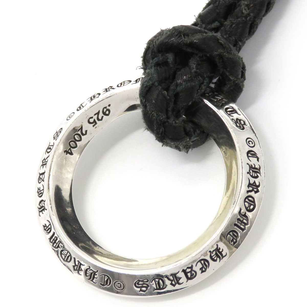 Spacer Ring Pendant Necklace