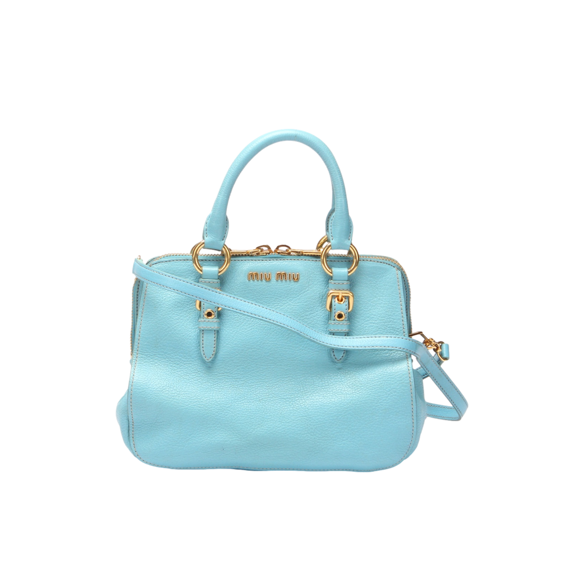 Miu Miu Leather Handbag Leather Handbag in Very Good Condition