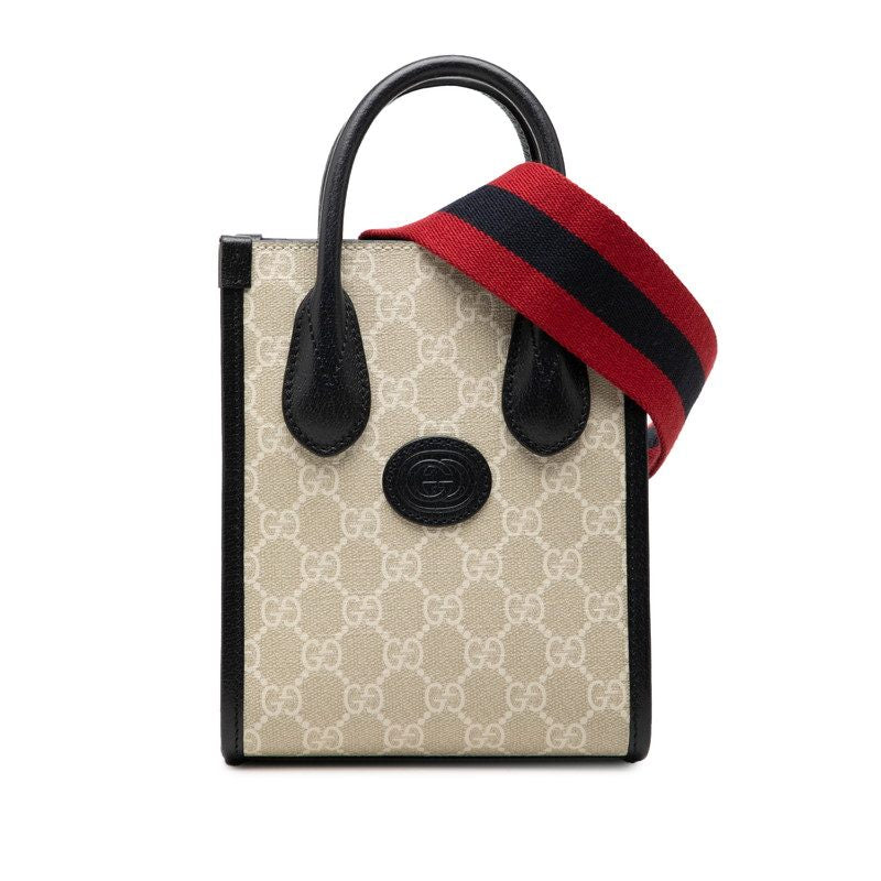 Gucci GG Supreme 2way tote bag
