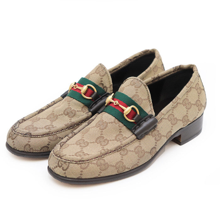 Gucci GG Canvas Loafers