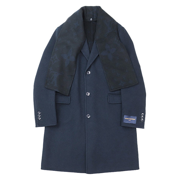 Louis Vuitton Monogram Wool Coat