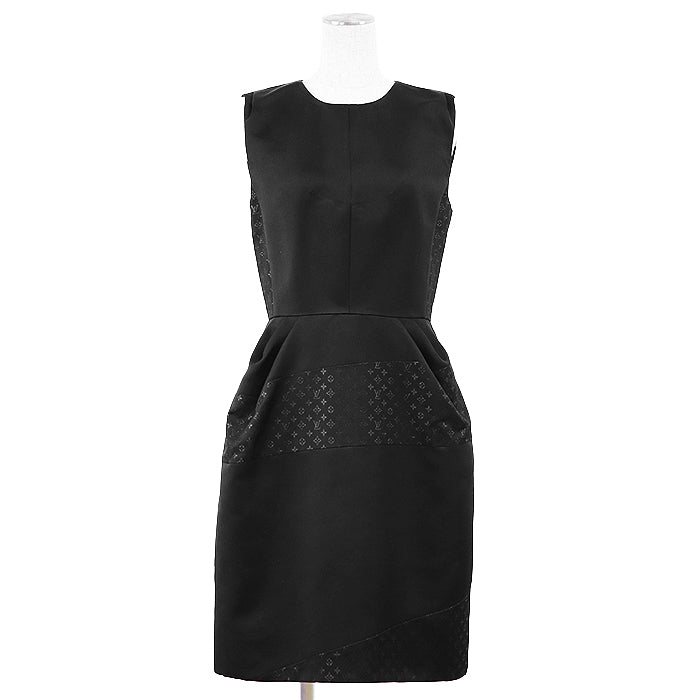 louis vuitton bodycon dress Louis Vuitton Monogram Silk Dress – LuxUness