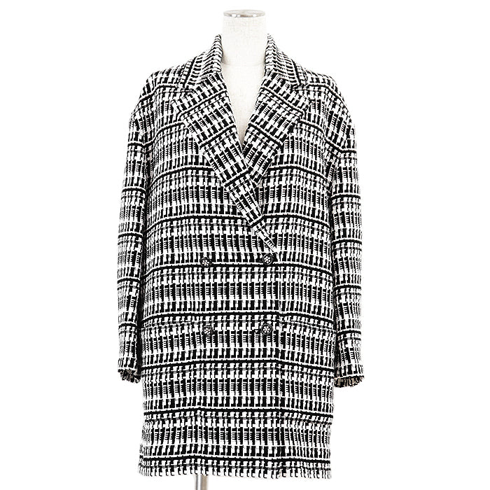 Chanel P78886 Tweed Long Jacket