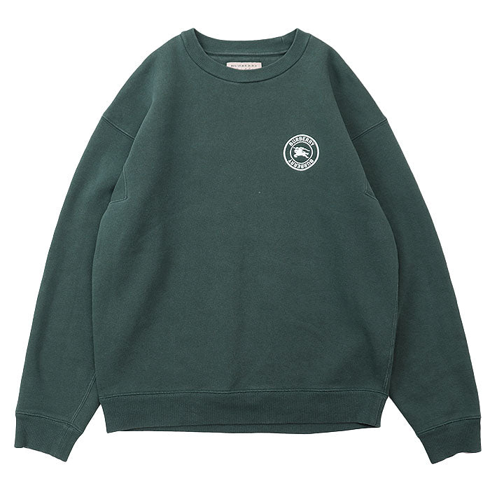 Burberry Embroidered Cotton Blend Sweatshirt