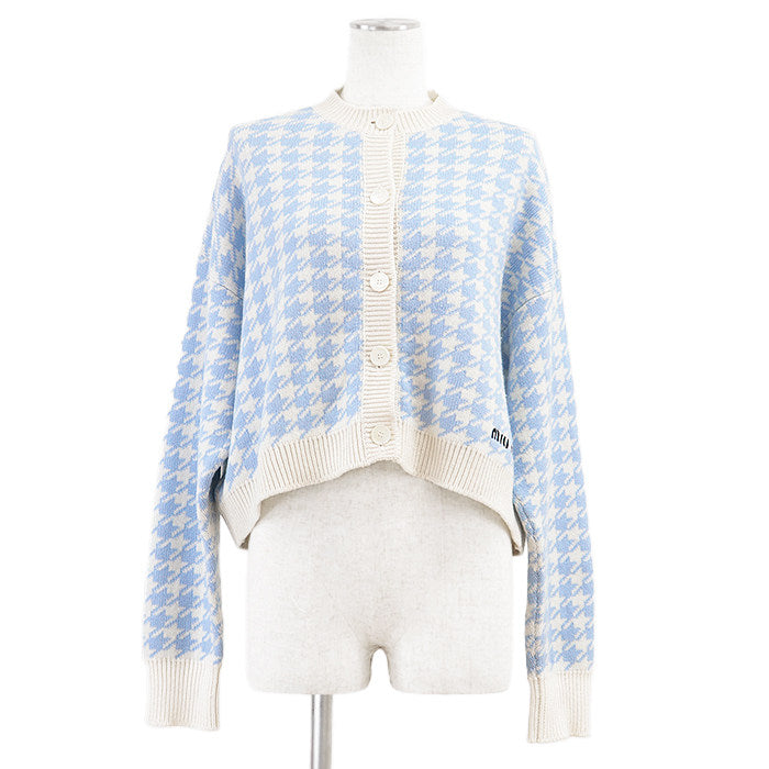 Miu Miu Cashmere Cropped Cardigan