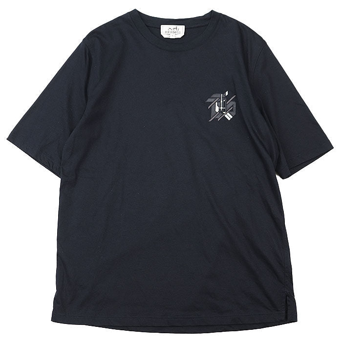 Hermes Lambskin Patch Cotton T Shirt