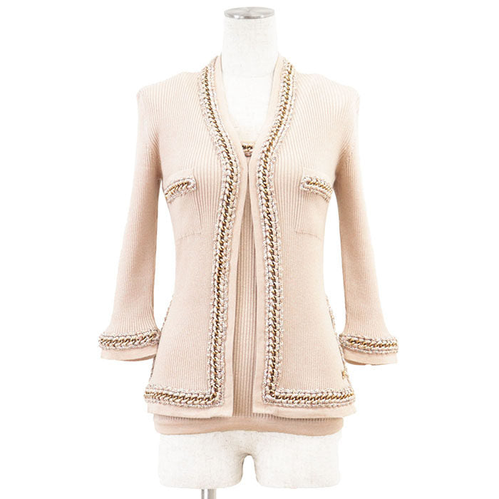 Chanel Cashmere Silk Knit Ensemble