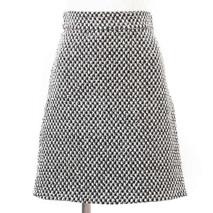 Gucci Gingham Cotton Blend Skirt