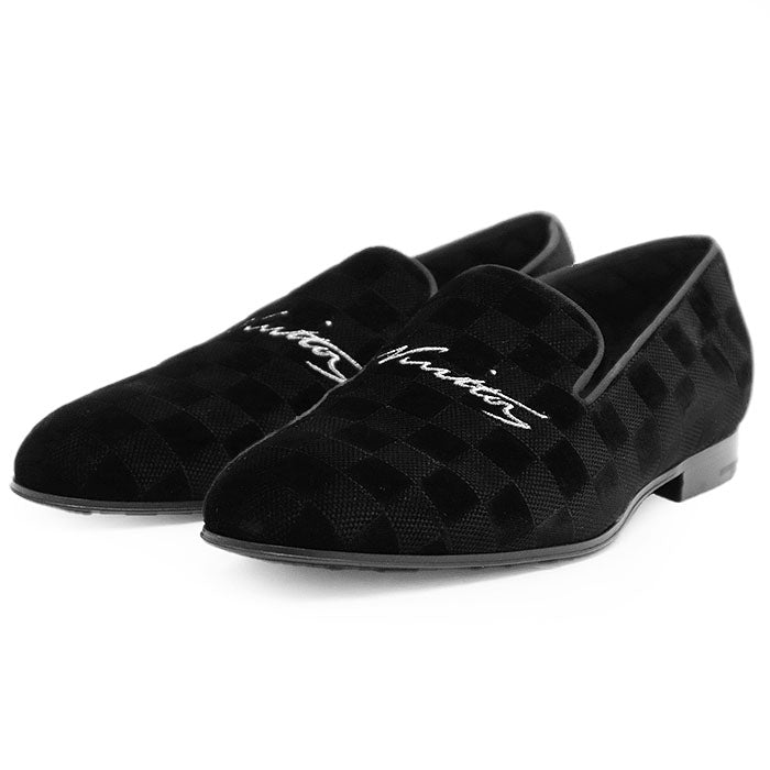 Louis Vuitton Damier Velour Loafer