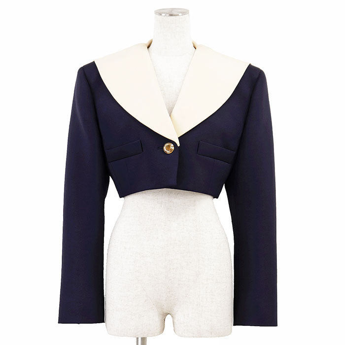 Miu Miu Virgin Wool Tailored Jacket