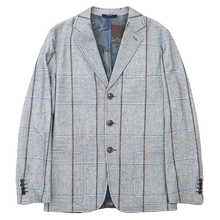 Hermès 46 Wool Silk Cashmere Tailored Jacket