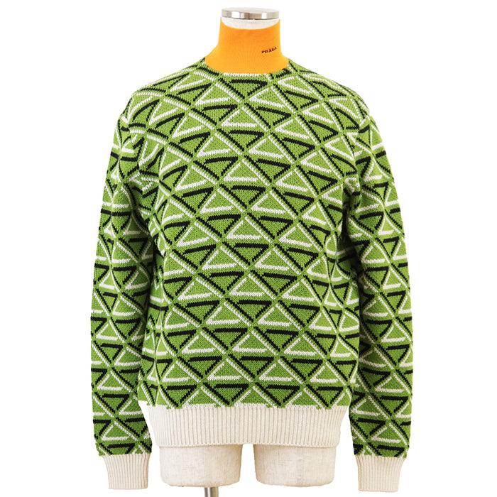 Prada Virgin Wool Cashmere Sweater