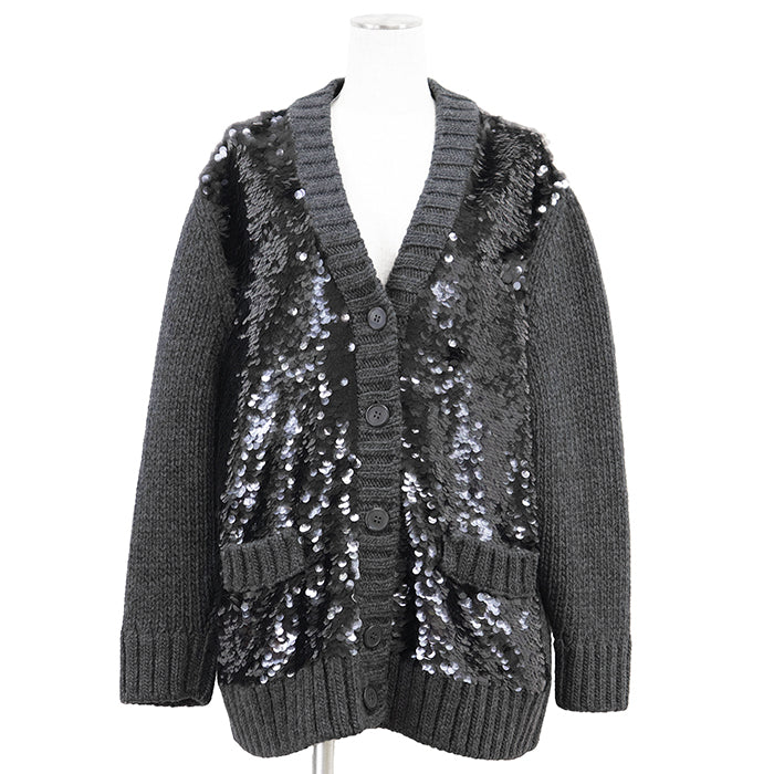 Prada Wool Cashmere Knit Cardigan