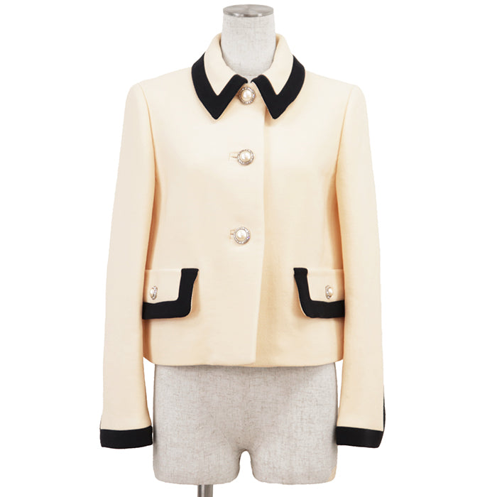 Miu Miu Virgin Wool Short Jacket