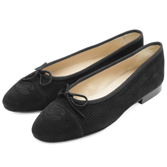 Chanel Leather Ballet Flats
