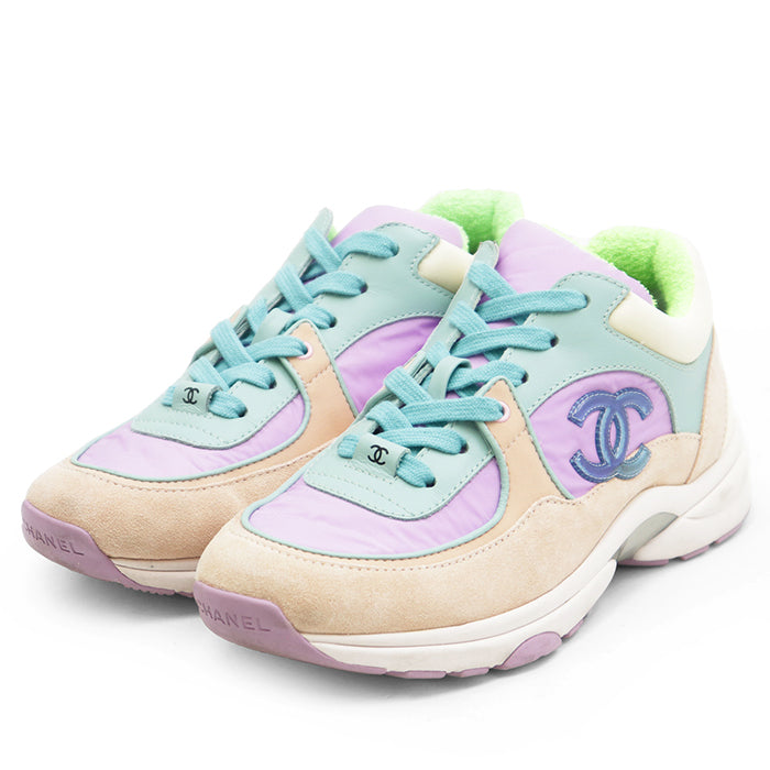 Chanel Suede Sneakers