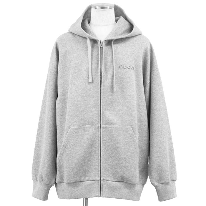 Gucci Cotton Nylon Zip Hoodie