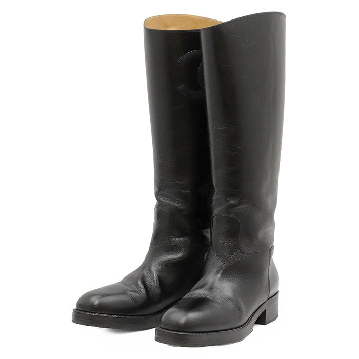 Chanel Leather Boots